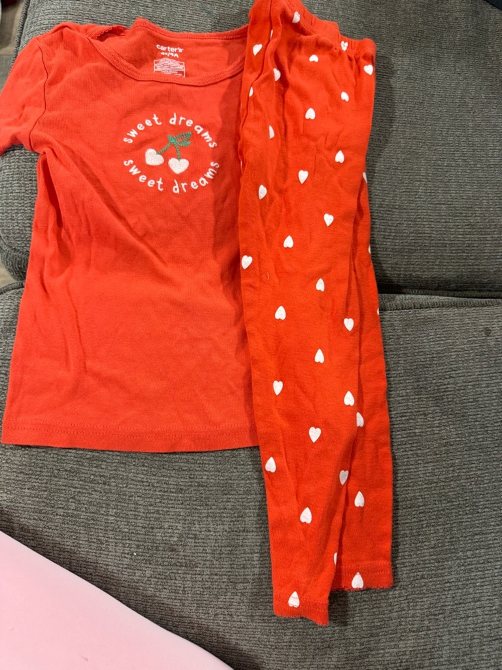 Carter's Set of 4 Cherries Pajamas